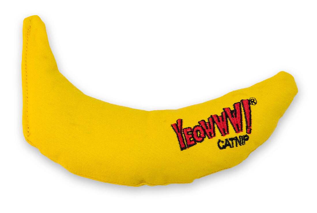 Yeowww! Catnip Chi-CAT-a Banana Cat Toy