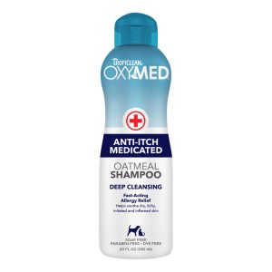 TripiClean OxyMed Anti-itch Medicated Oatmeal Shampoo, 20 Ounces