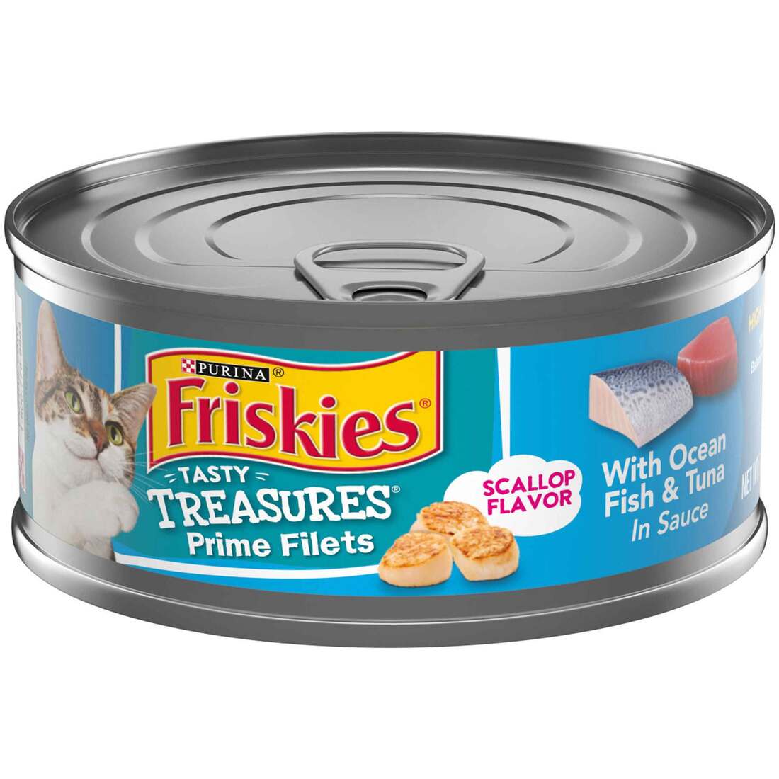 Purina Friskies Tasty Treasures Prime Fillets Wet Cat Food