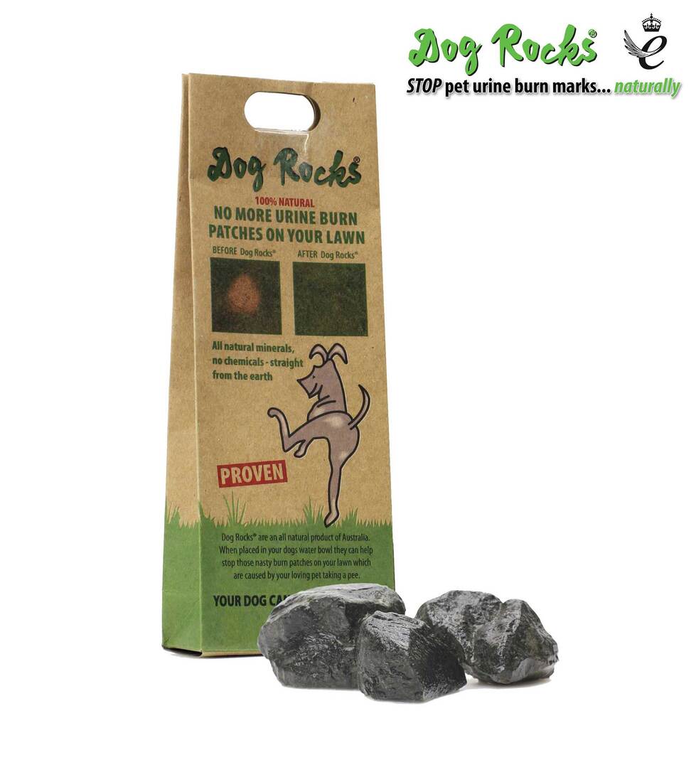 Dog Rocks 100% Natural Solution To Pet Urine Burn Marks On Grass, 200 Grams